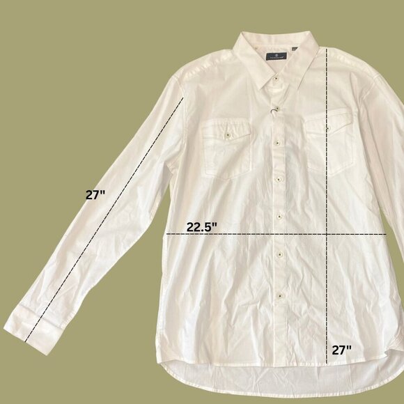 🔹 NWT 7Diamonds “All American” Stretch Button-Up Shirt – XXL Classic Fit 🔹 - Picture 3 of 9